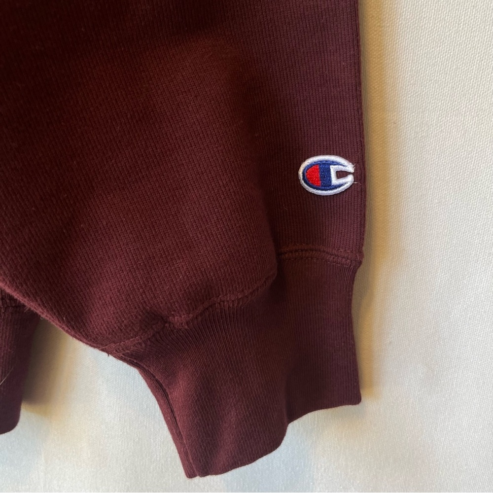 Champion Vtg Reverse Weave Santa Anita Park sweatshirt XL Burgundy Horse races - Picture 7 of 9